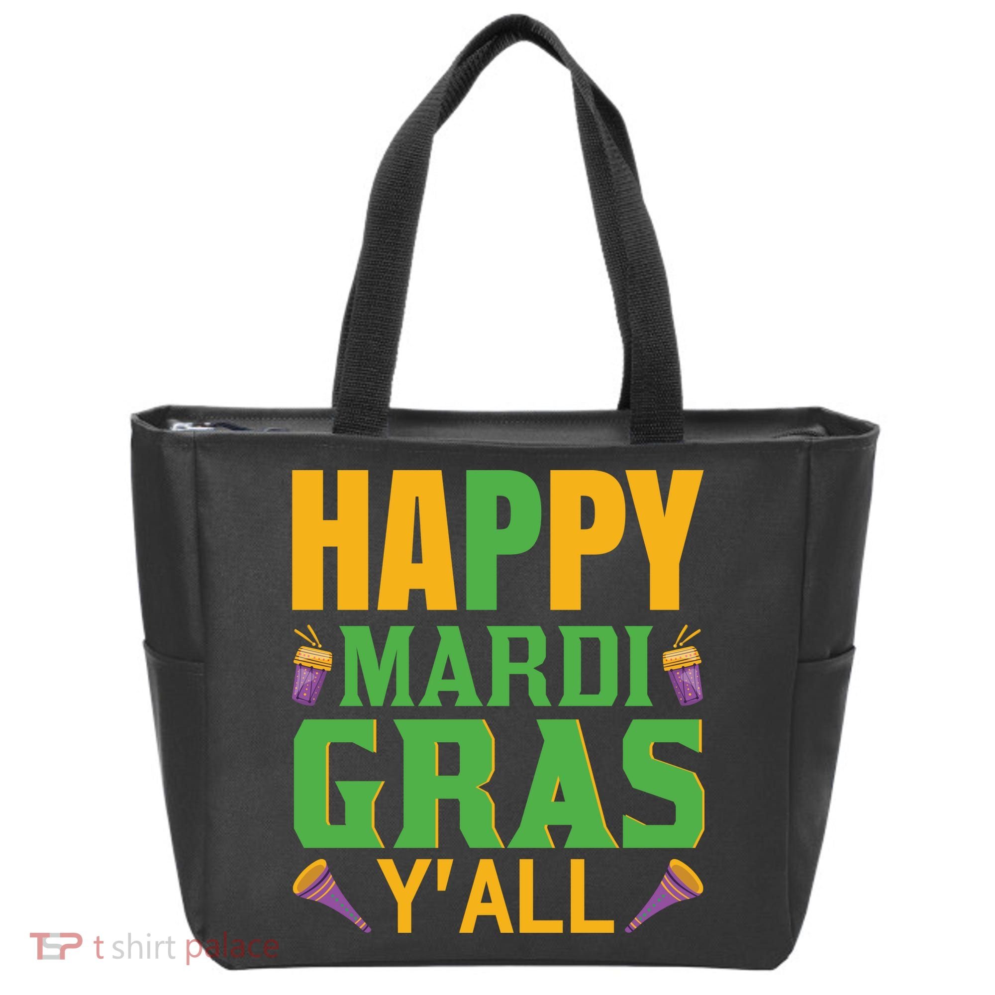 Happy Mardi Gras Ya'll Tote Bag