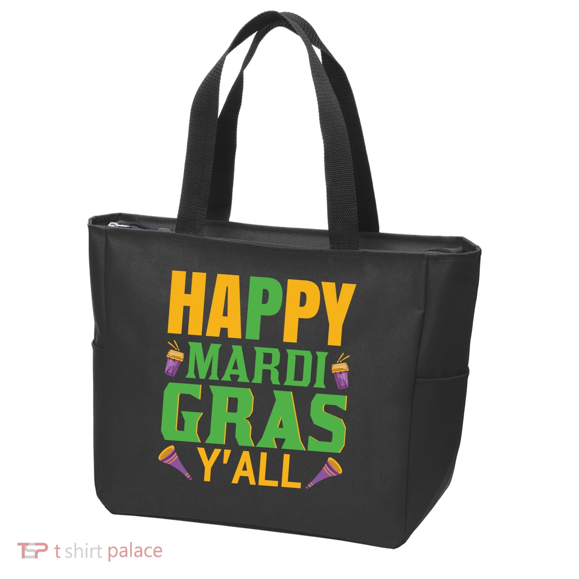 Happy Mardi Gras Ya'll Tote Bag