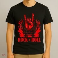 Heavy Metal Guitar Death Metal Rock N Roll Music T-Shirt thumb 3