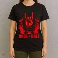 Heavy Metal Guitar Death Metal Rock N Roll Music T-Shirt thumb 4