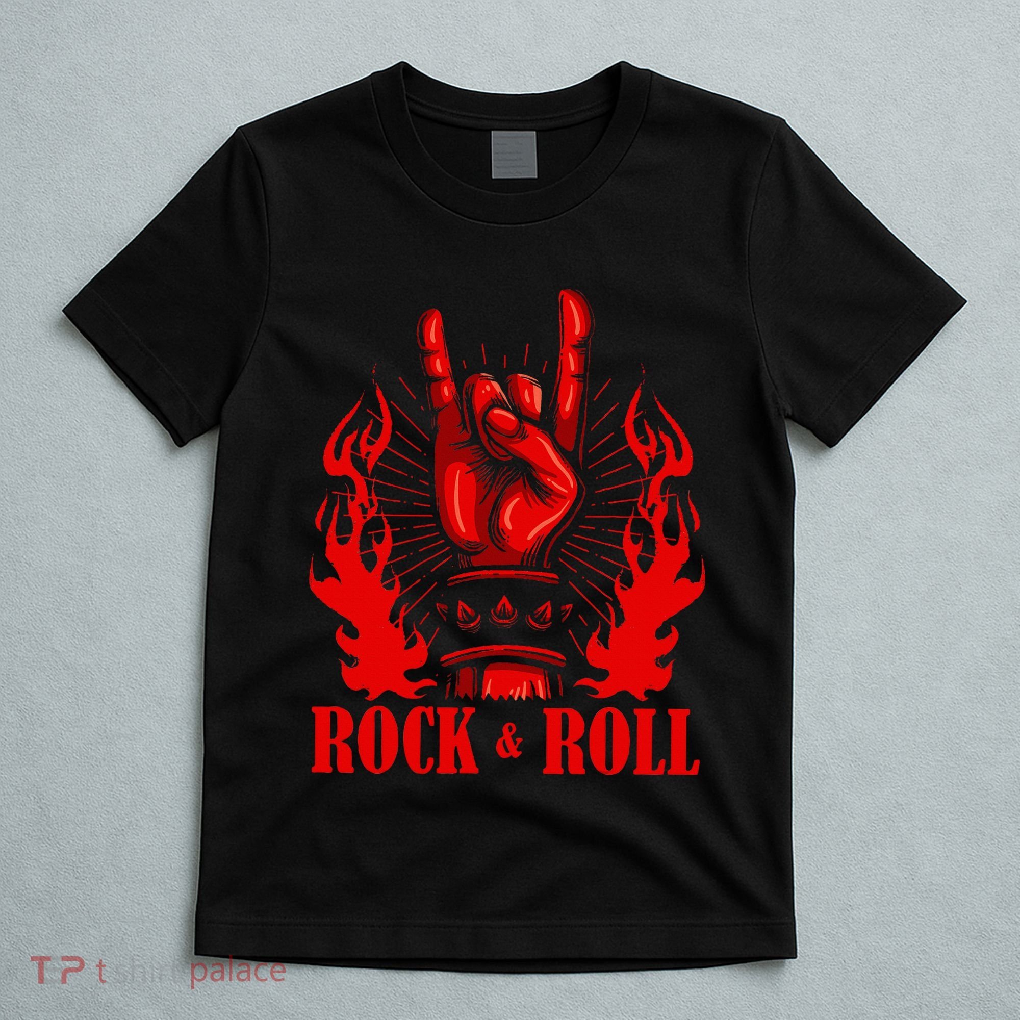 Heavy Metal Guitar Death Metal Rock N Roll Music T-Shirt