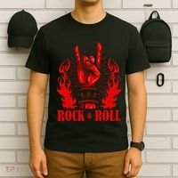 Heavy Metal Guitar Death Metal Rock N Roll Music T-Shirt thumb 6