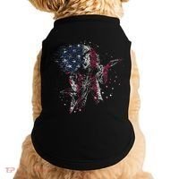 Heavy Metal Guitar Player Gifts American Flag Doggie Tank thumb 0