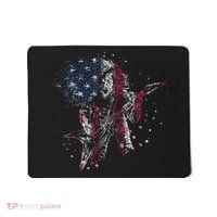 Heavy Metal Guitar Player Gifts American Flag Mousepad thumb 0