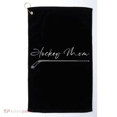 Hockey Mom Gift Golf Towel