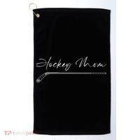 Hockey Mom Gift Golf Towel thumb 0