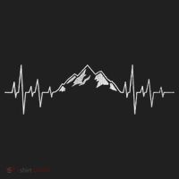Hiking Mountains Gift Heartbeat Hiker Adventures Women's Sweatshirt thumb 2
