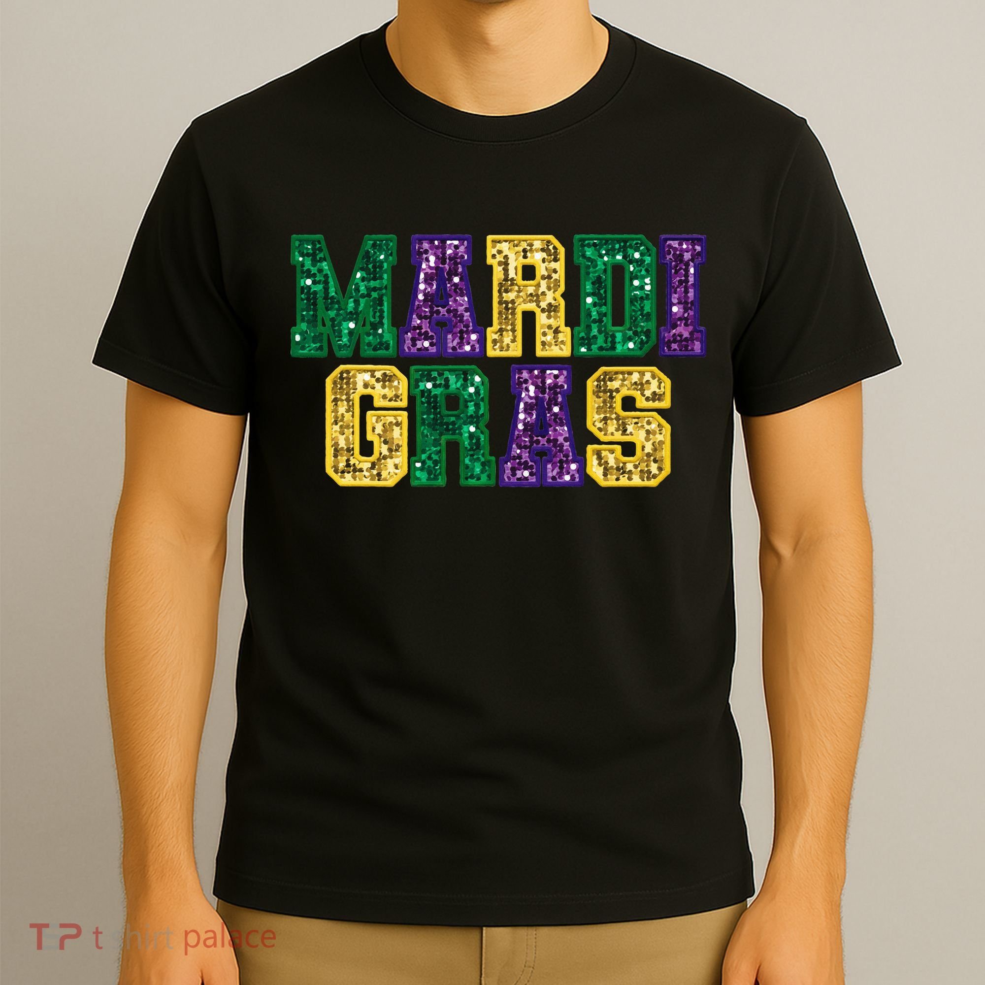 Happy Mardi Gras Carnival Fat Tuesday Fleur De Lis T-Shirt