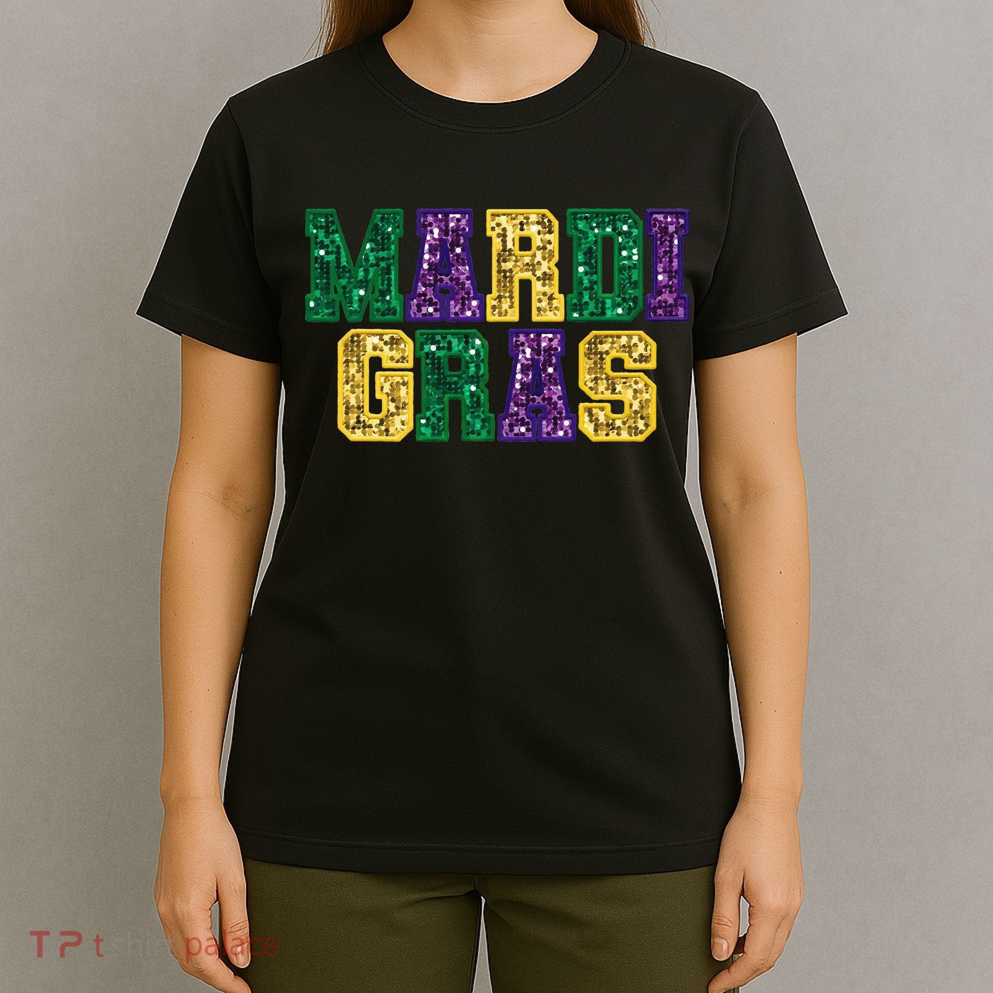 Happy Mardi Gras Carnival Fat Tuesday Fleur De Lis T-Shirt