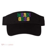 Happy Mardi Gras Carnival Fat Tuesday Fleur De Lis Visor thumb 0