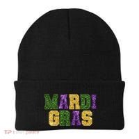 Happy Mardi Gras Carnival Shrove Tuesday Gift Beanie thumb 0