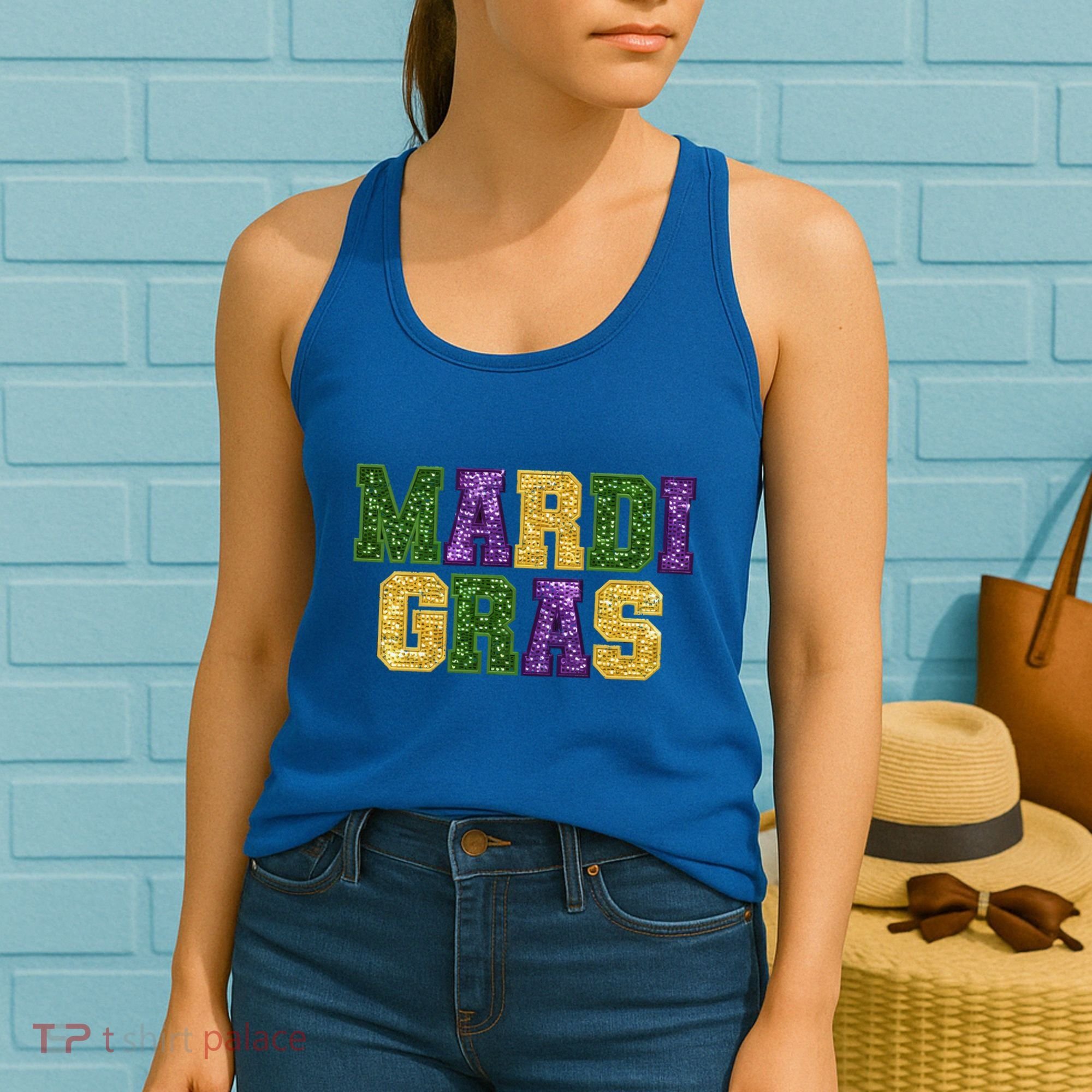 Happy Mardi Gras Carnival Shrove Tuesday Gift Women's Tank Top