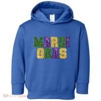 Happy Mardi Gras Carnival Shrove Tuesday Gift Toddler Hoodie thumb 0