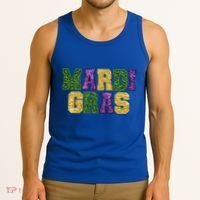 Happy Mardi Gras Carnival Shrove Tuesday Gift Tank Top thumb 3