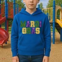 Happy Mardi Gras Carnival Shrove Tuesday Gift Kids Hoodie thumb 2