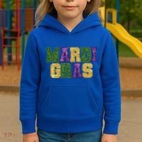 Happy Mardi Gras Carnival Shrove Tuesday Gift Kids Hoodie thumb 3
