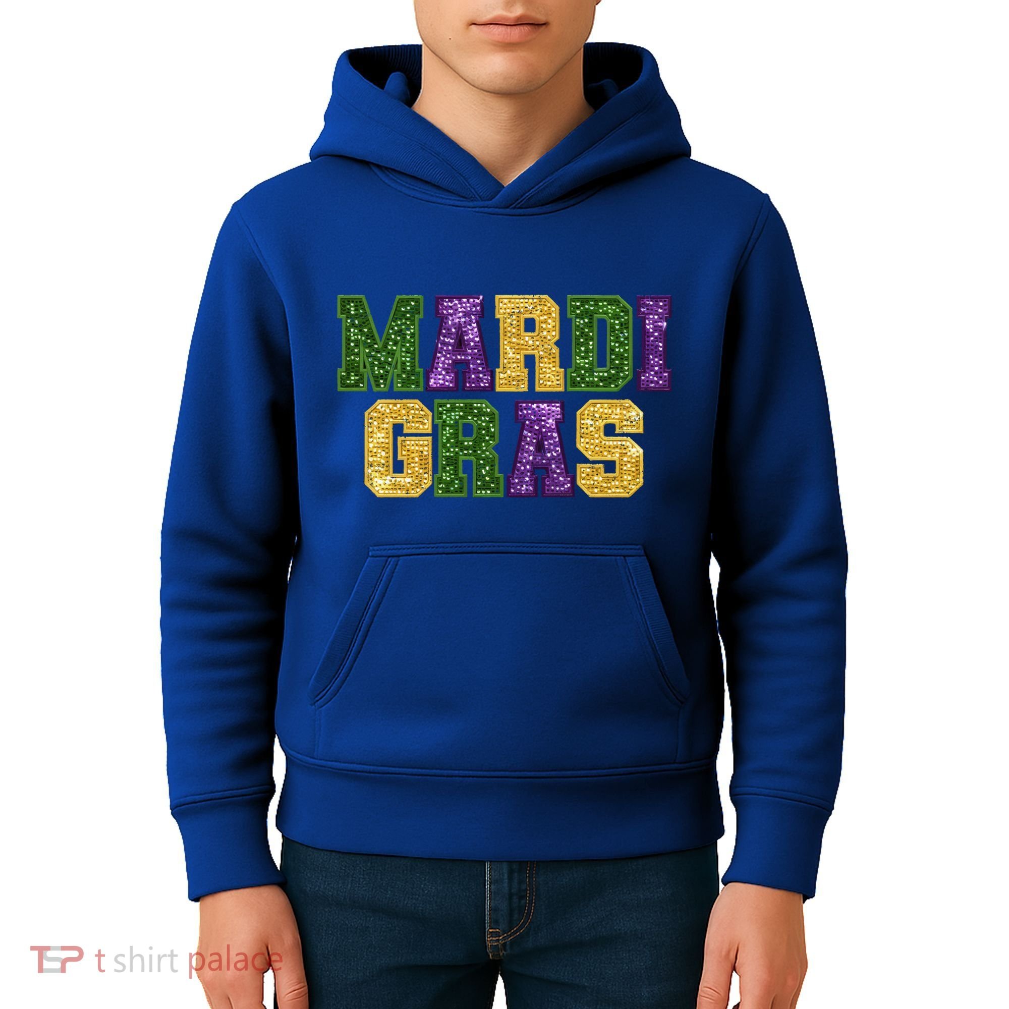 Happy Mardi Gras Carnival Shrove Tuesday Gift Kids Hoodie
