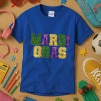 Happy Mardi Gras Carnival Shrove Tuesday Gift Kids T-Shirt thumb 3