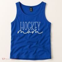 Hockey Mom Gift Ice Hockey Fan Gift Tank Top thumb 2