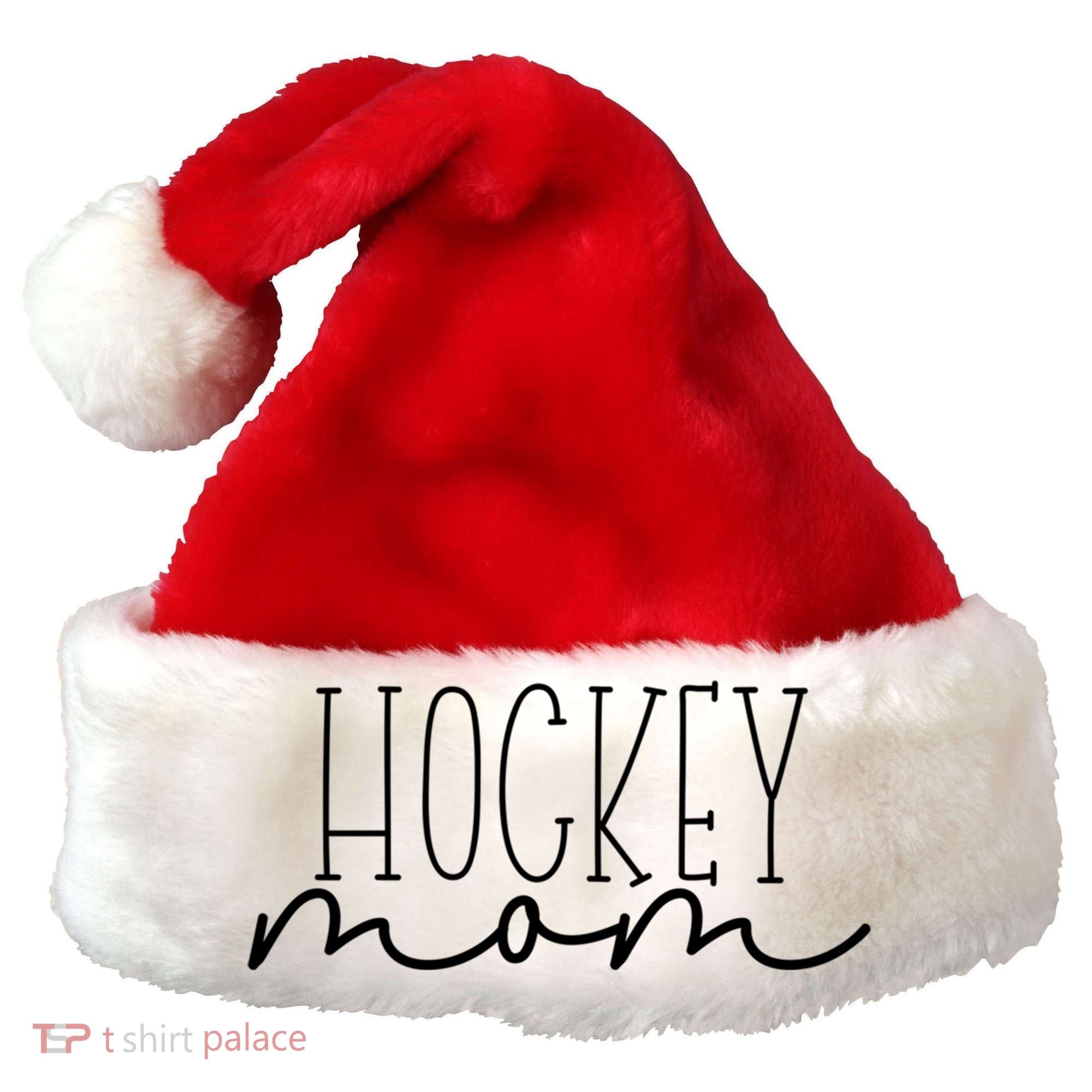 Hockey Mom Gift Ice Hockey Fan Gift Santa Hat