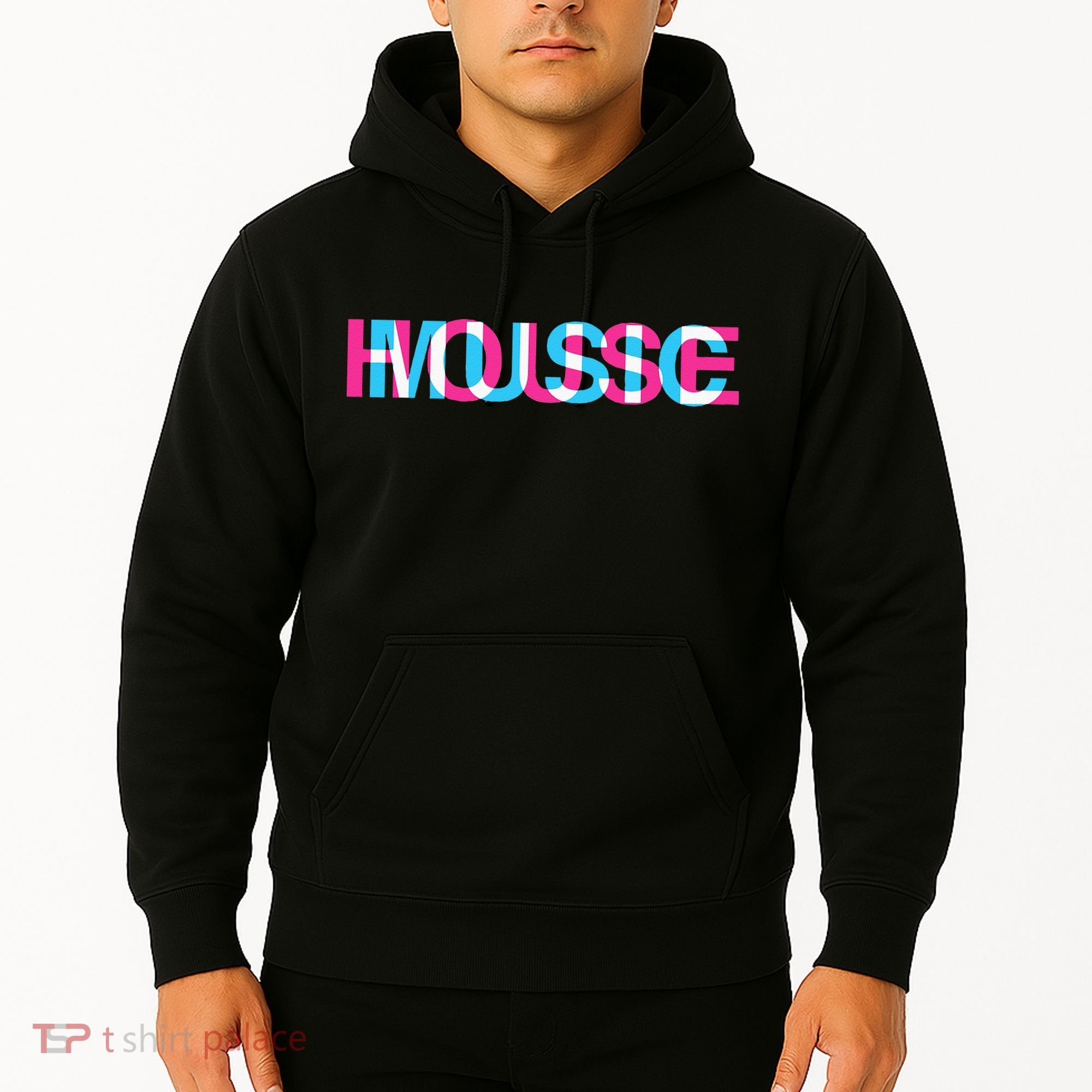 House Music Glitch Optical Illusion EDM Rave DJ Hoodie