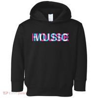 House Music Glitch Optical Illusion EDM Rave DJ Toddler Hoodie thumb 0