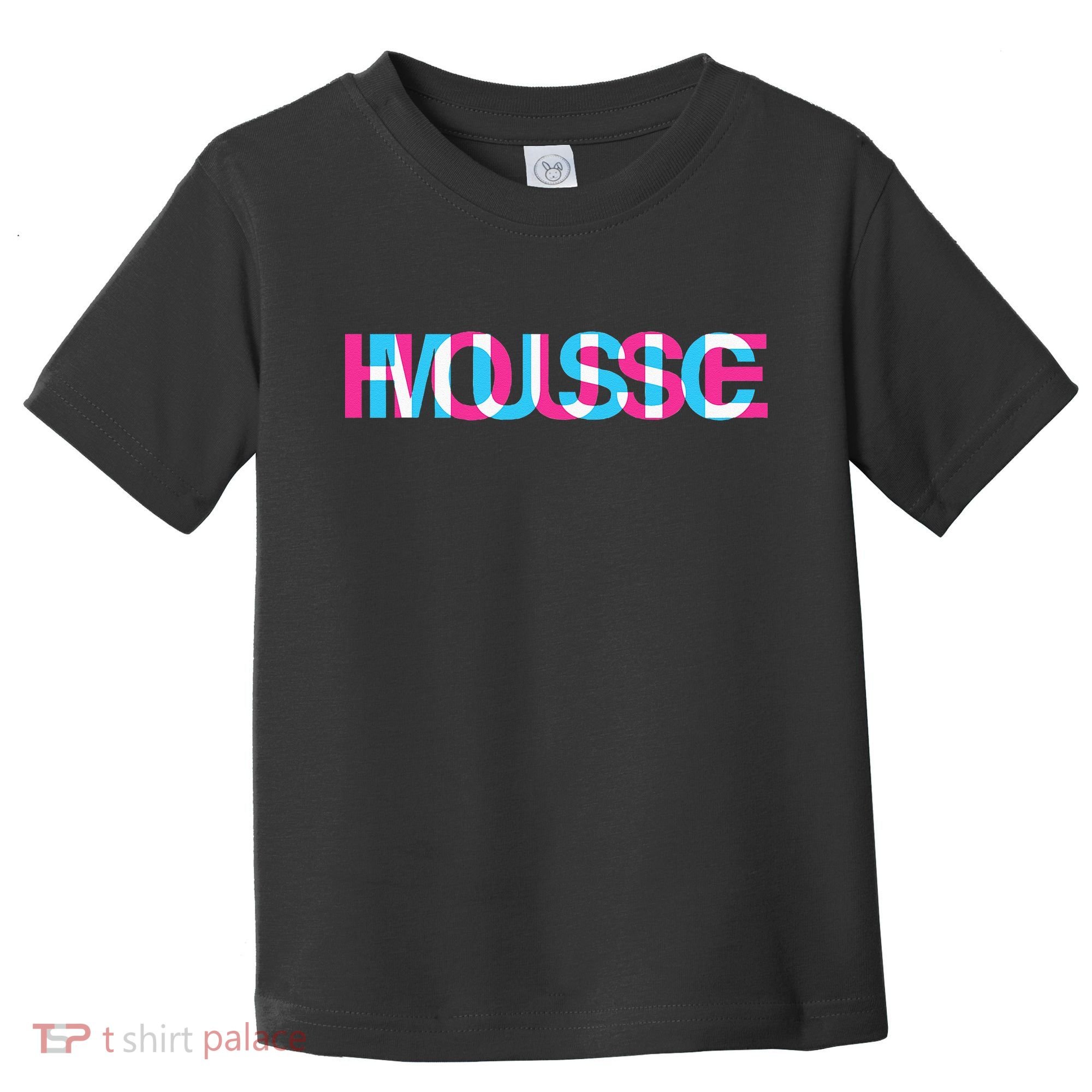 House Music Glitch Optical Illusion EDM Rave DJ Toddler T-Shirt