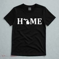 Home Michigan Great Lake State MI Est 1837 Home T-Shirt thumb 5