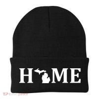 Home Michigan Great Lake State MI Est 1837 Home Beanie thumb 0