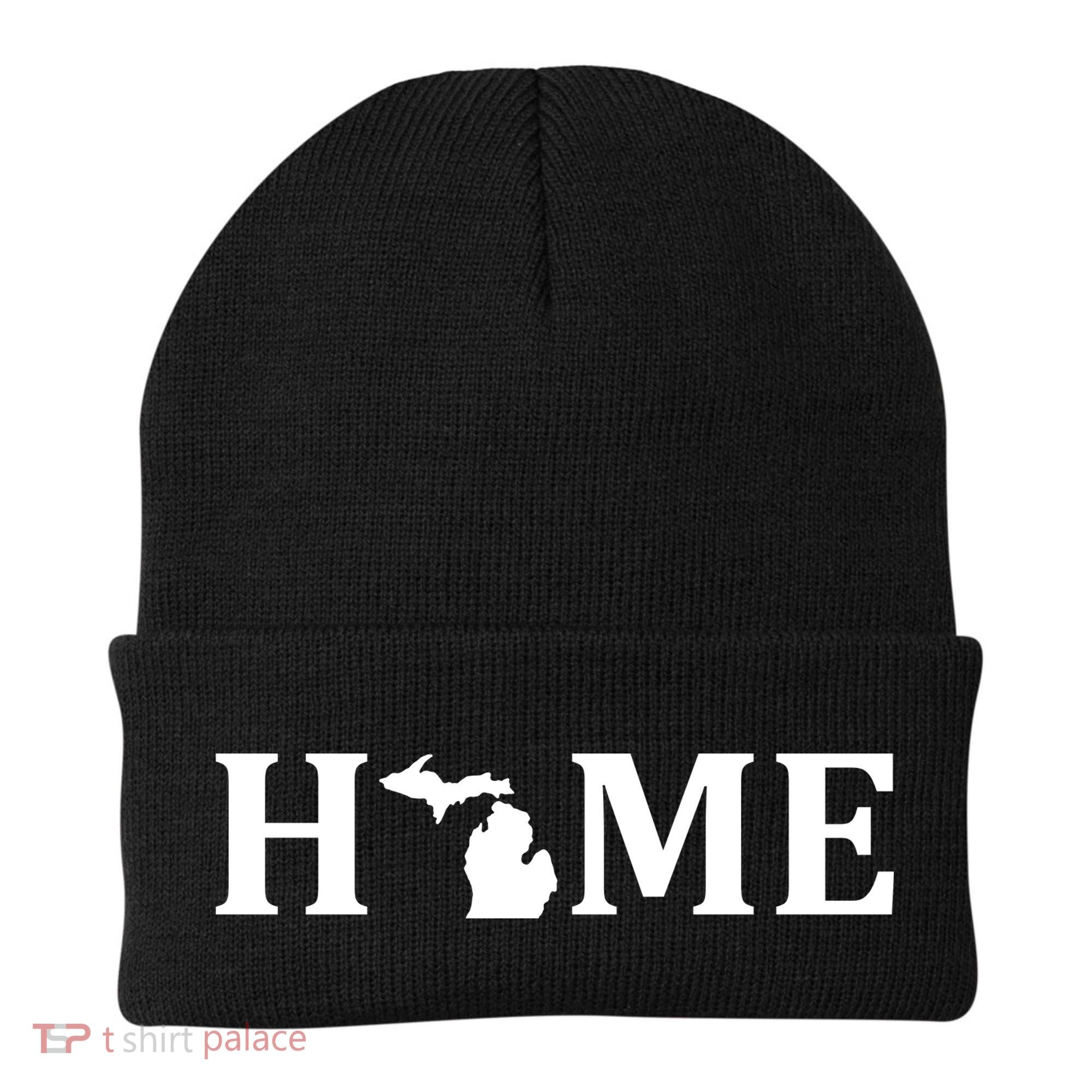 Home Michigan Great Lake State MI Est 1837 Home Beanie