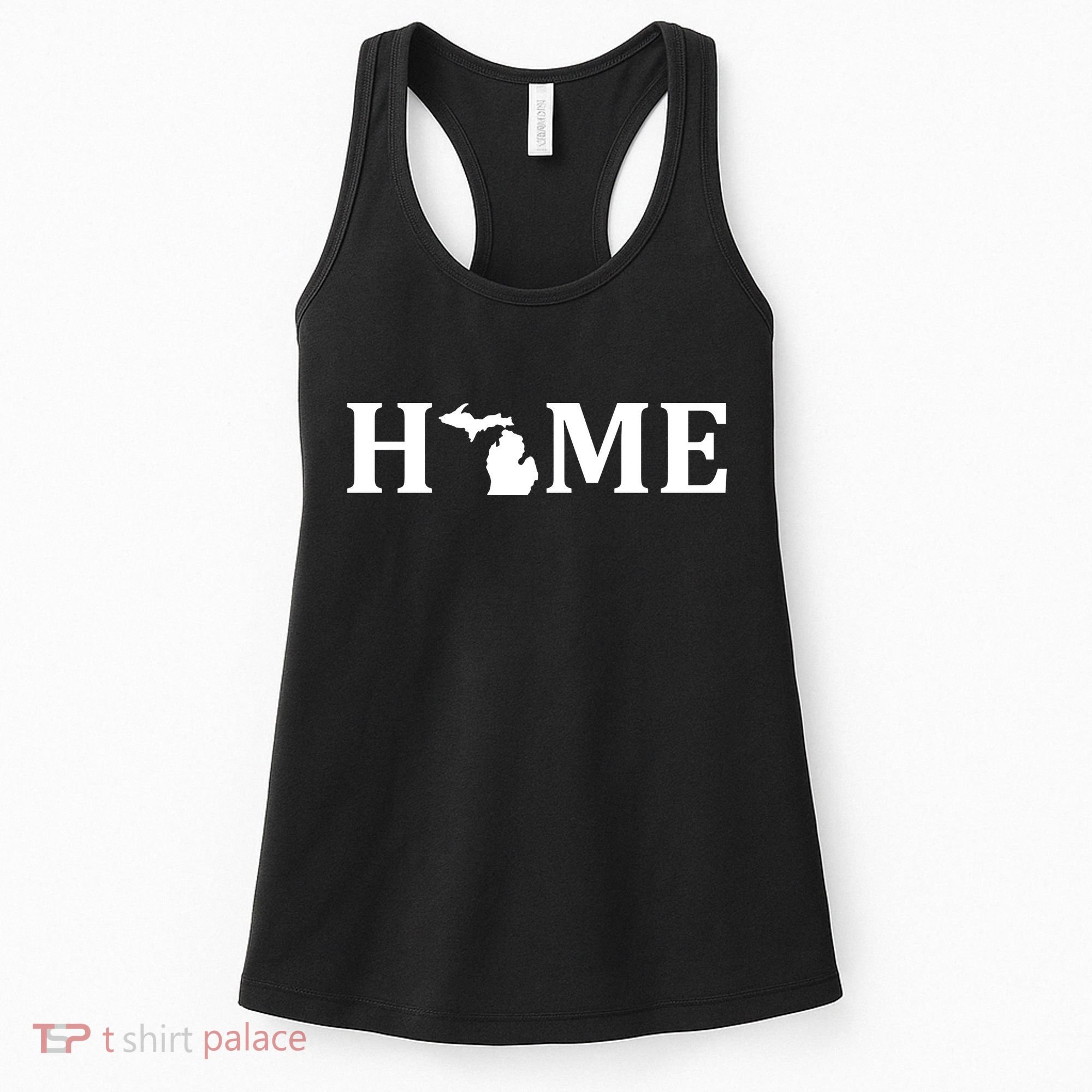 Home Michigan Great Lake State MI Est 1837 Home Women's Tank Top
