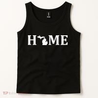 Home Michigan Great Lake State MI Est 1837 Home Tank Top thumb 2