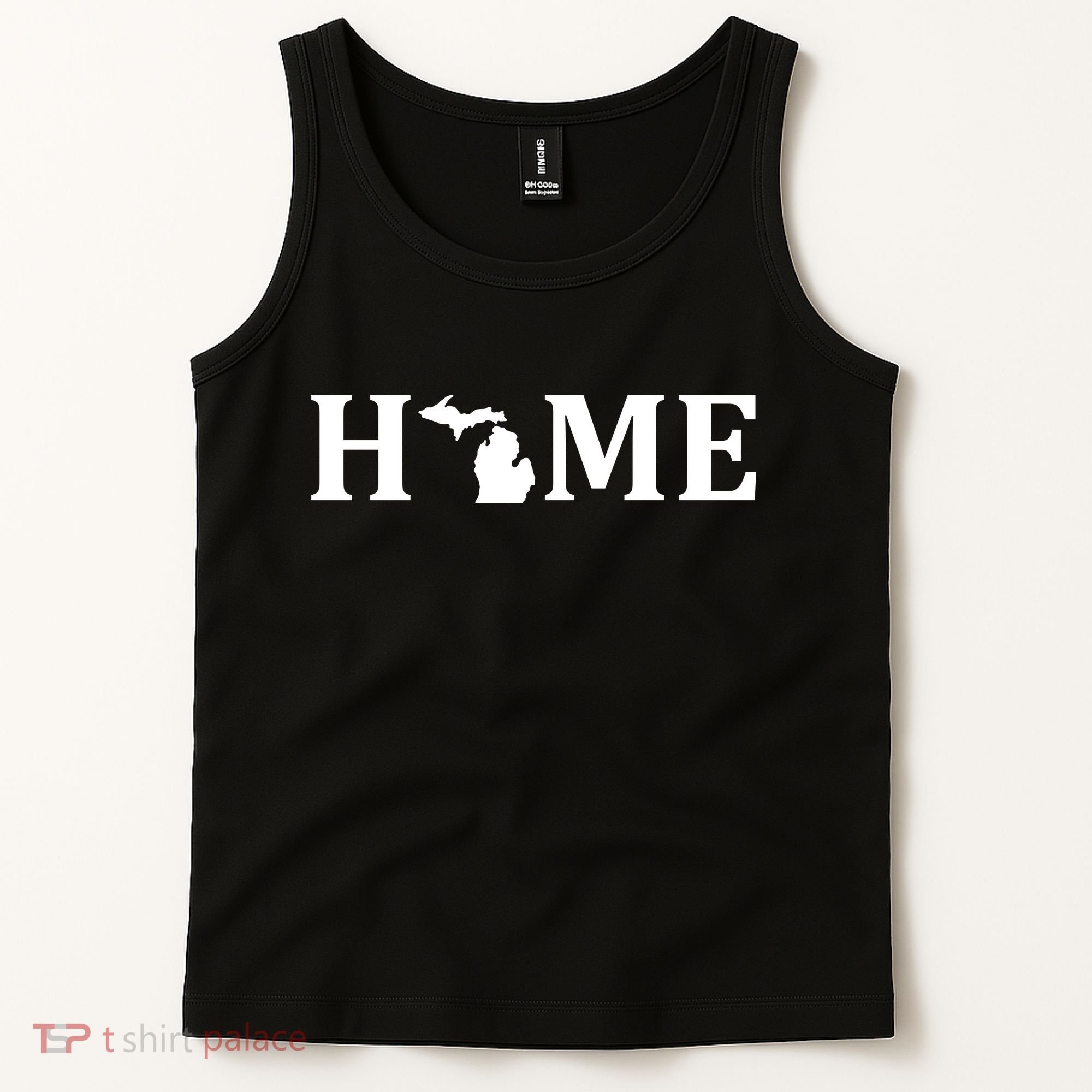 Home Michigan Great Lake State MI Est 1837 Home Tank Top