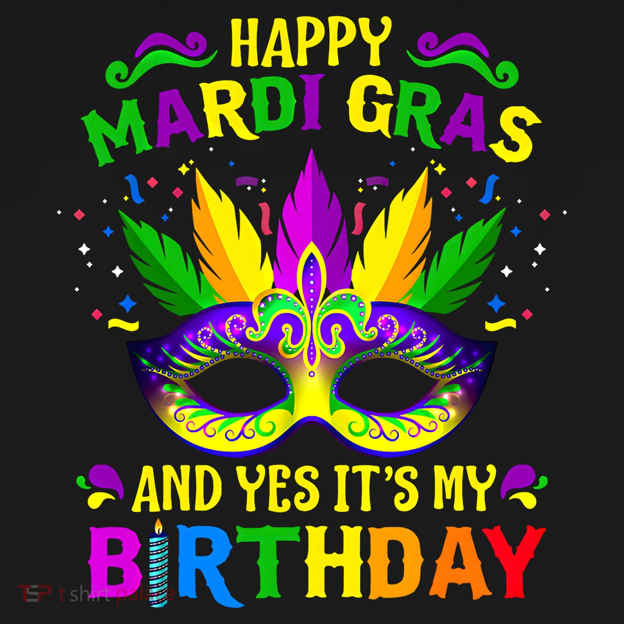 Happy Mardi Gras And Yes It's My Birthday Happy To Me You Gift Women's Hoodie