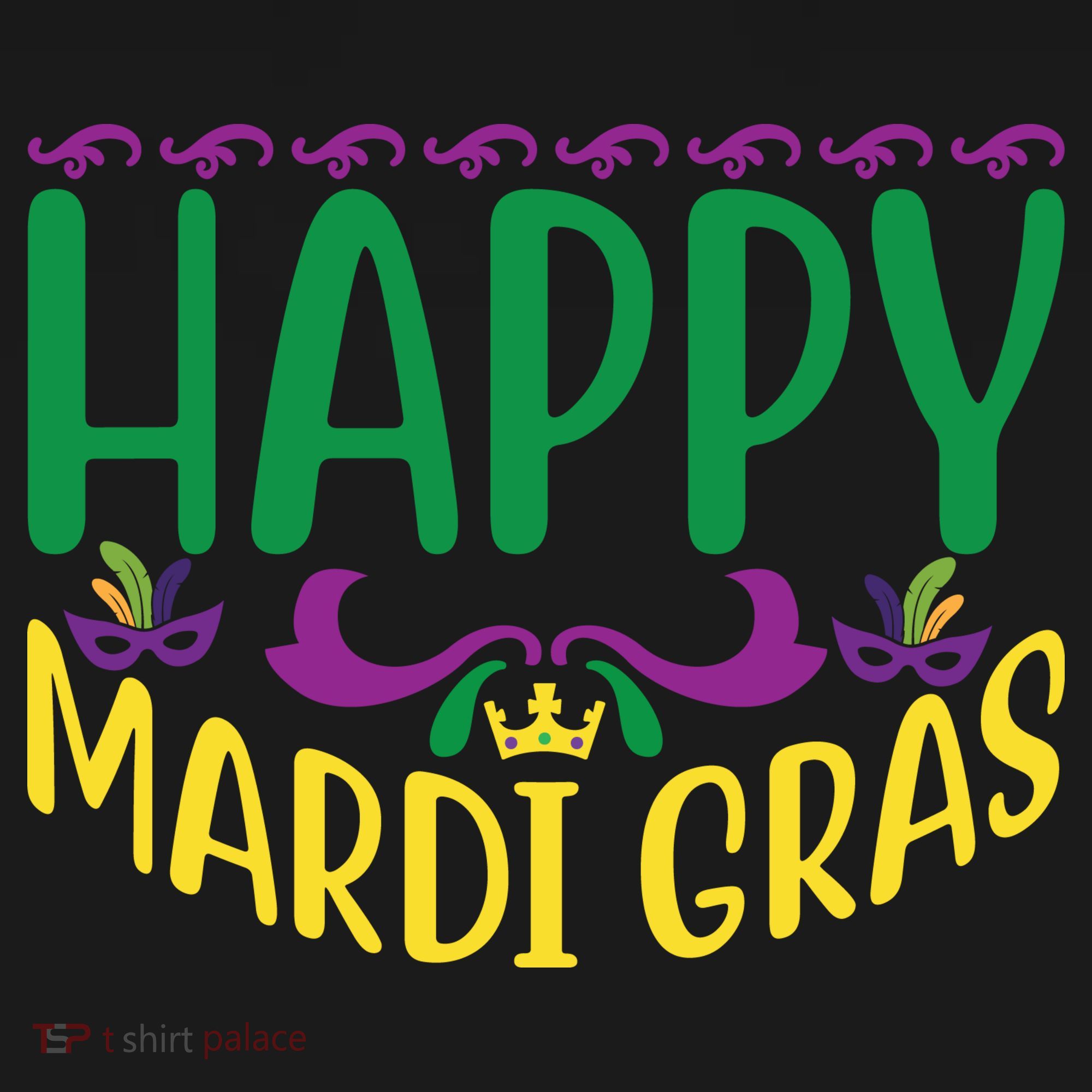 Happy Mardi Gras Bucket Hat