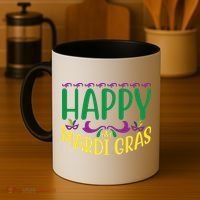 Happy Mardi Gras Coffee Mug thumb 4