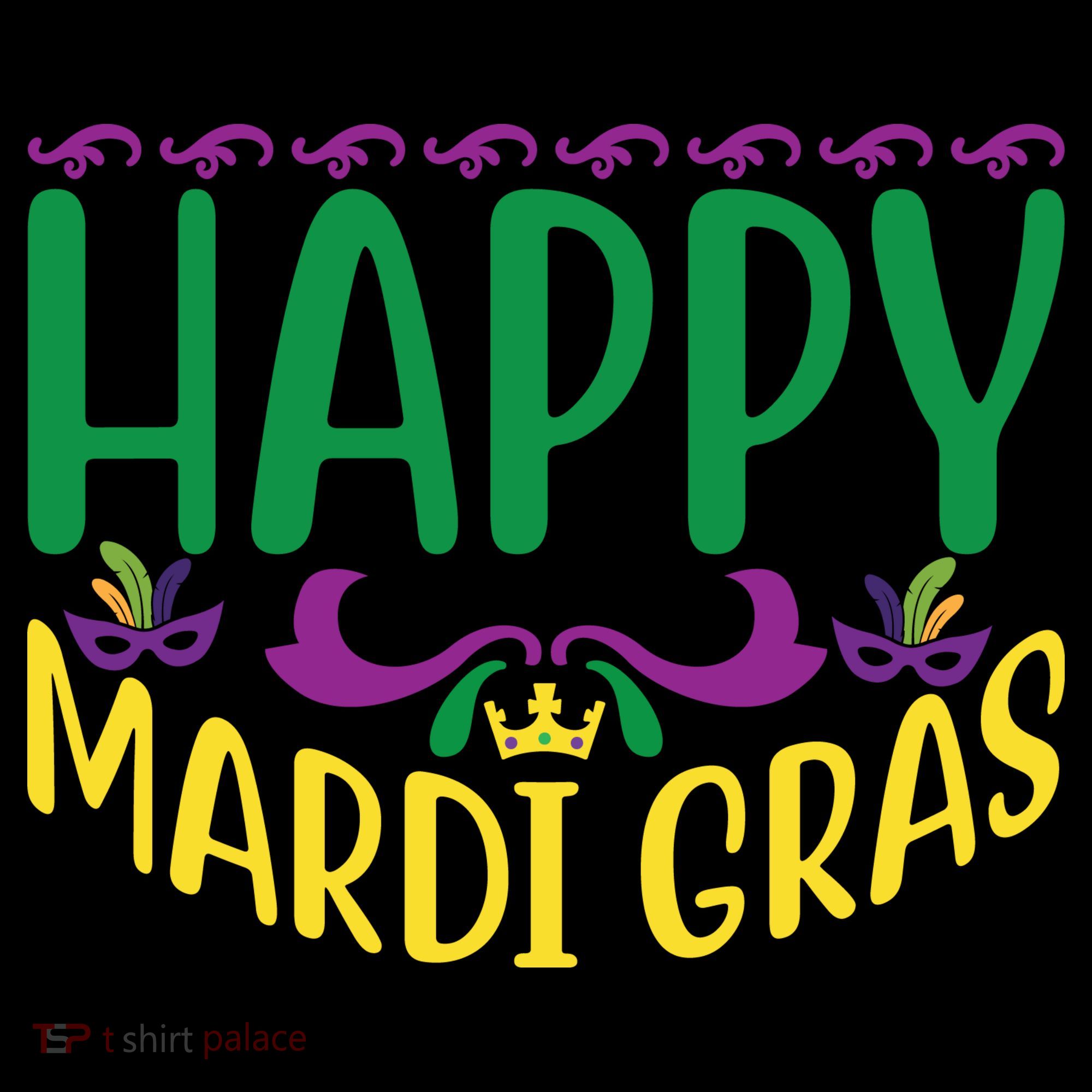 Happy Mardi Gras Mousepad