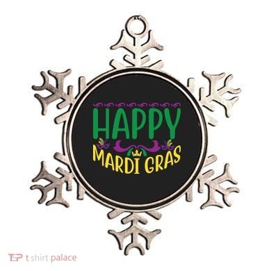 Happy Mardi Gras Ornament