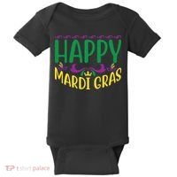 Happy Mardi Gras Baby Bodysuit thumb 0