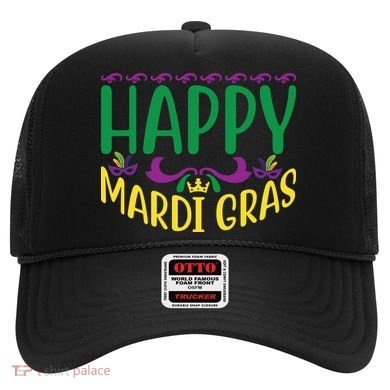 Happy Mardi Gras Hat