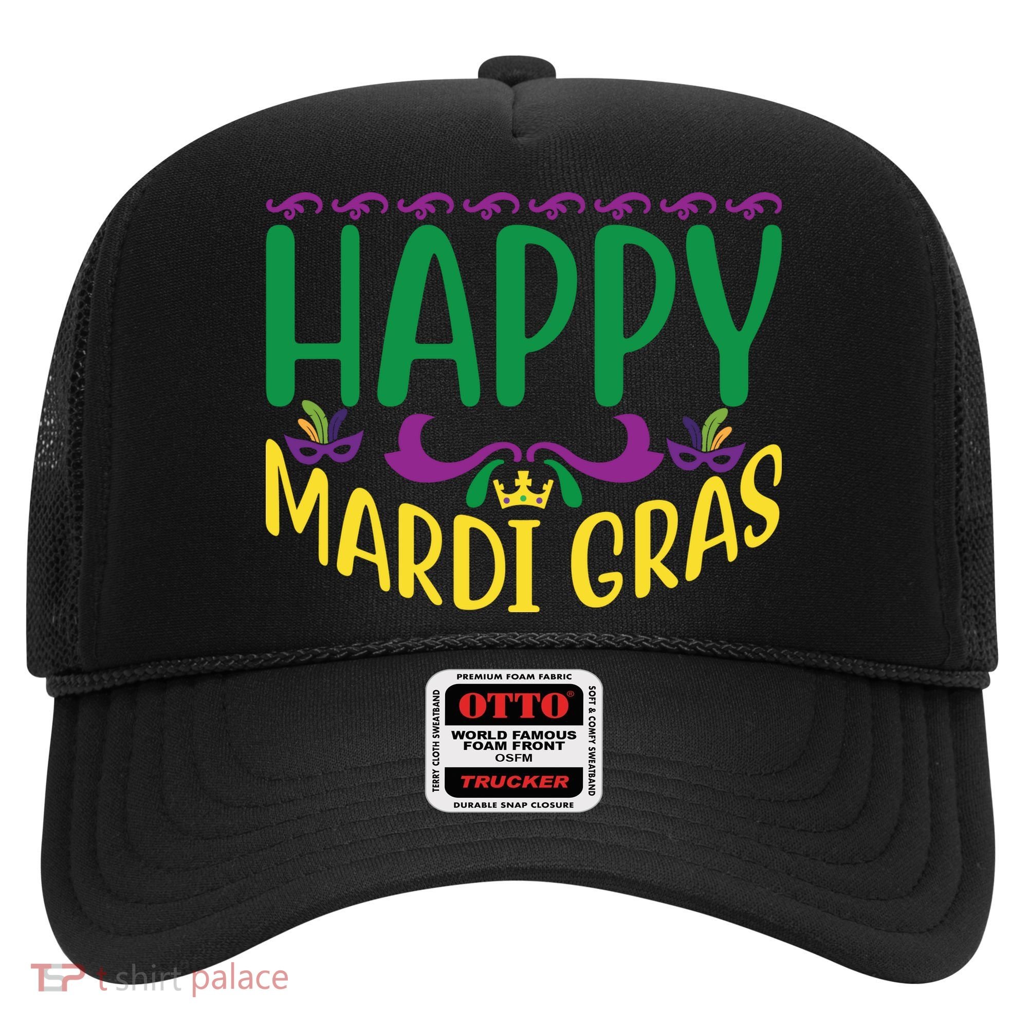 Happy Mardi Gras Hat