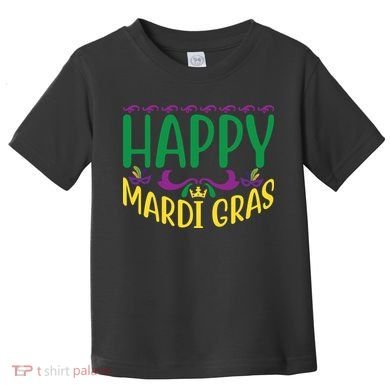 Happy Mardi Gras Toddler T-Shirt