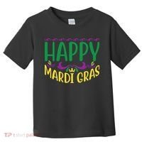 Happy Mardi Gras Toddler T-Shirt thumb 0