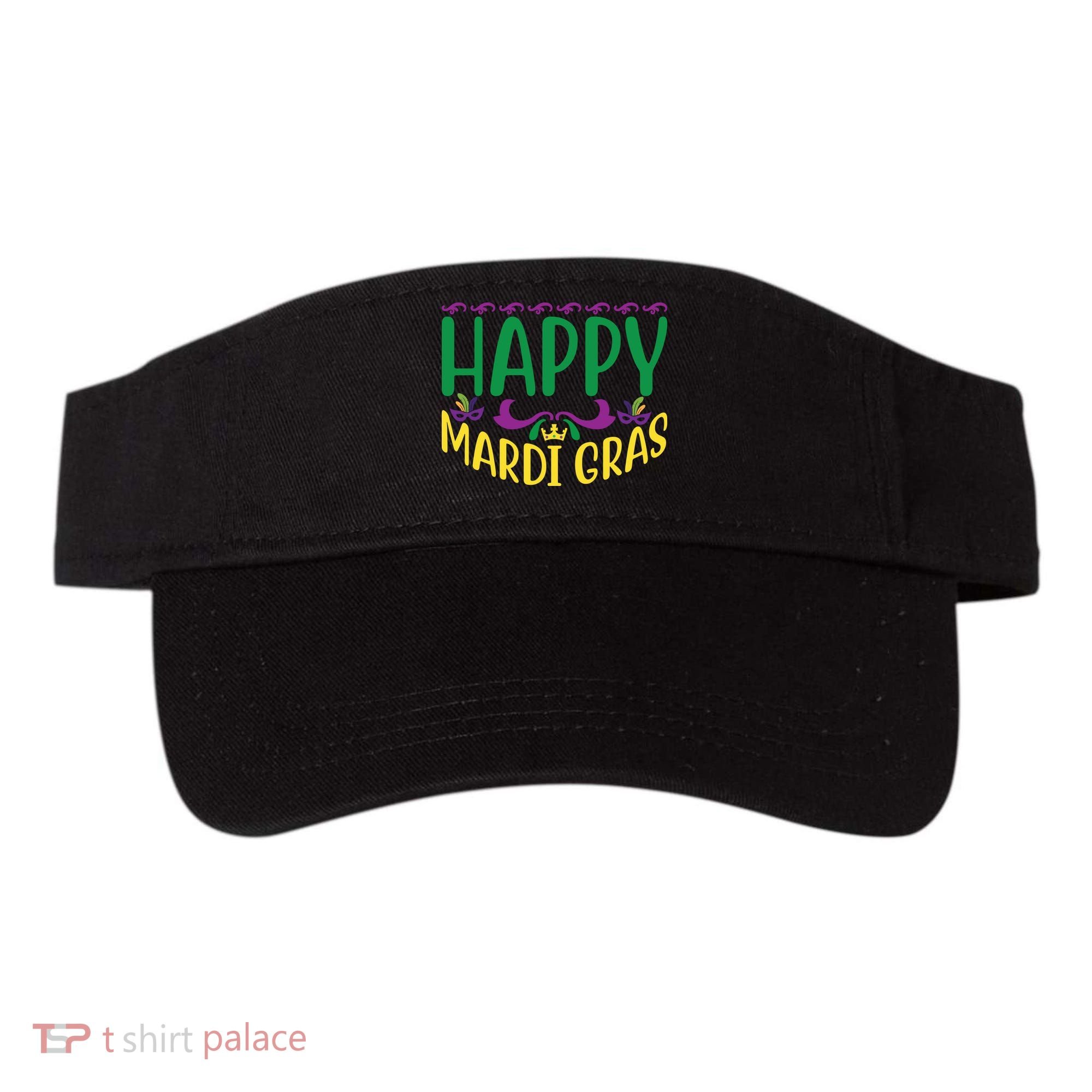 Happy Mardi Gras Visor