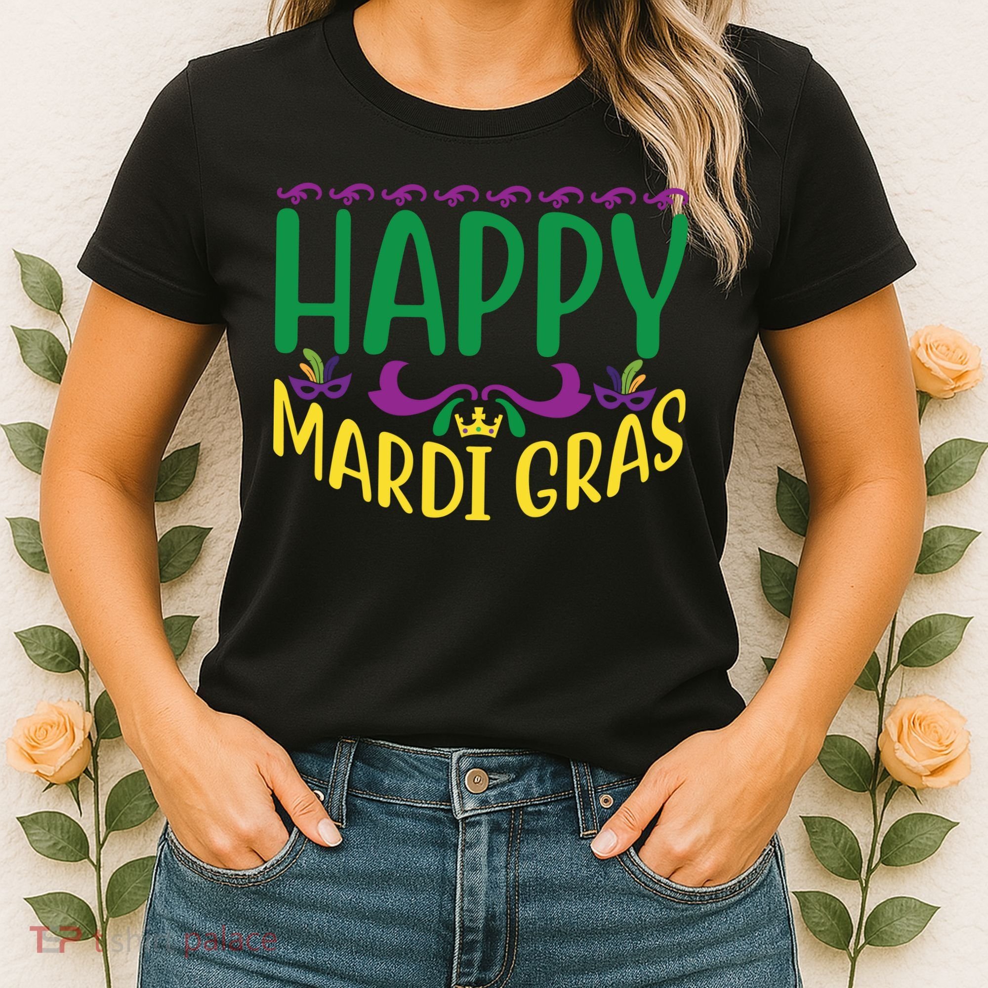 Happy Mardi Gras Women's T-Shirt