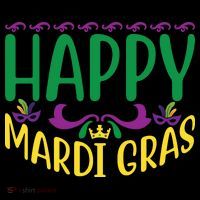 Happy Mardi Gras Women's T-Shirt thumb 6