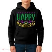 Happy Mardi Gras Kids Hoodie thumb 4