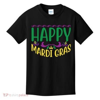 Happy Mardi Gras Kids T-Shirt