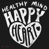Healthy Mind Happy Heart Mental Health Hoodie thumb 2