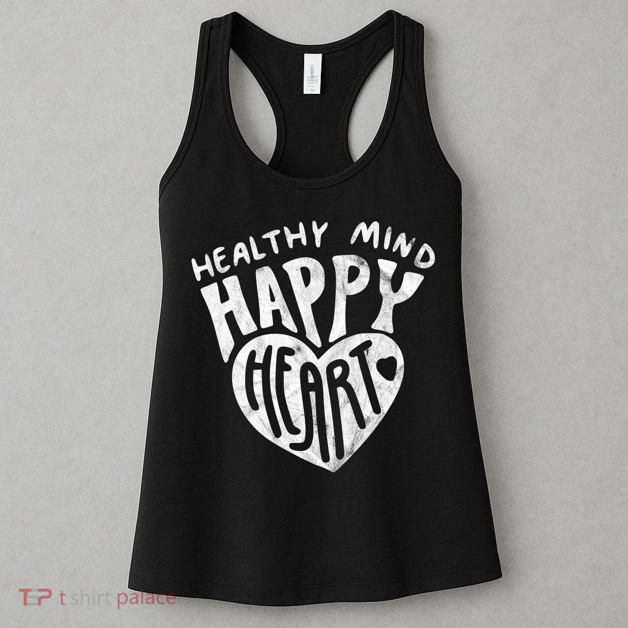 Healthy Mind Happy Heart Mental Health Women's Tank Top